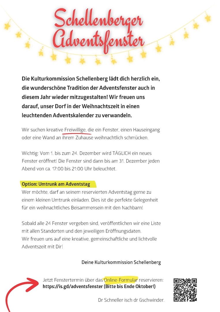 Adventsfenster 2026